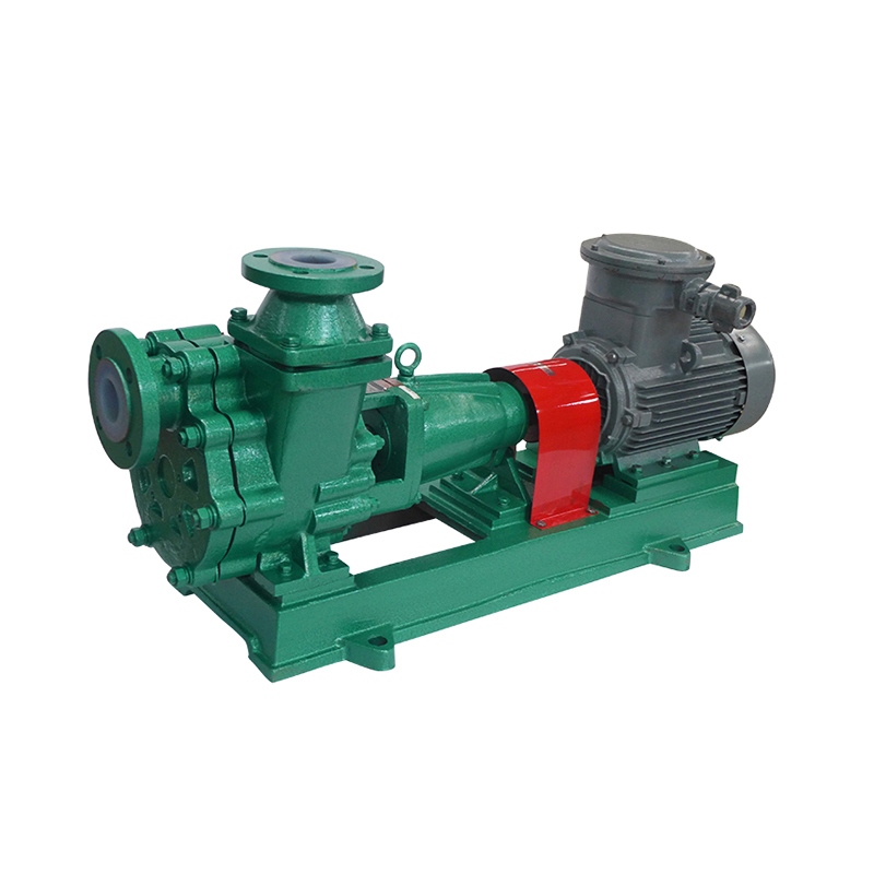 Pompes centrifuges auto-amorçantes en alliage plastique fluoré série FZB